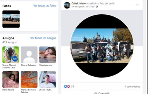 El Cártel Jalisco usa Facebook para reclutar a jóvenes sicarios