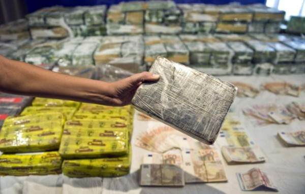 Guatemala decomisó en enero 1.35 toneladas de cocaína