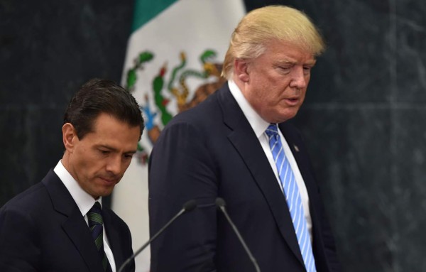 Trump llamó a Peña para ofrecer equipos de rescate tras terremoto