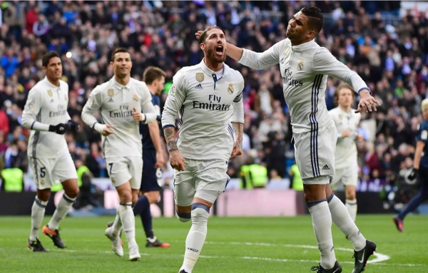 Sufrida victoria del Real Madrid contra el Málaga para ser campeón de invierno