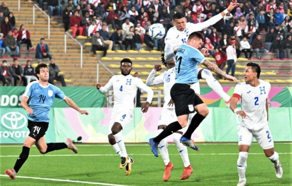 Honduras fue goleada por Uruguay, pero avanzó a semifinales de los Juegos Panamericanos