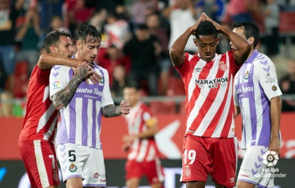 'Choco' Lozano y Girona debutan con empate en la Liga Española