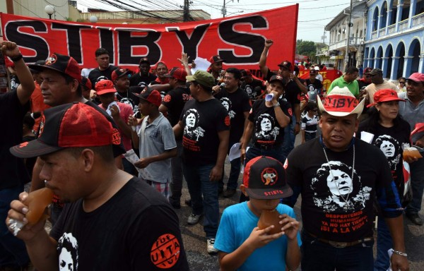 Justicia contra corruptos piden en La Ceiba