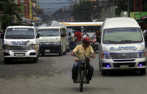 Desautorizan aumentos a transporte en San Pedro Sula