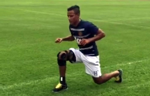 VIDEO: ¡Sorprendente! Luis Garrido ya trabaja sobre el césped