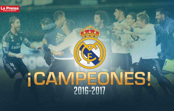 El Real Madrid se corona campeón y vuelve a reinar en España