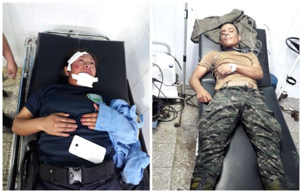 Agentes del orden público heridos durante desalojo en tomas de Alianza