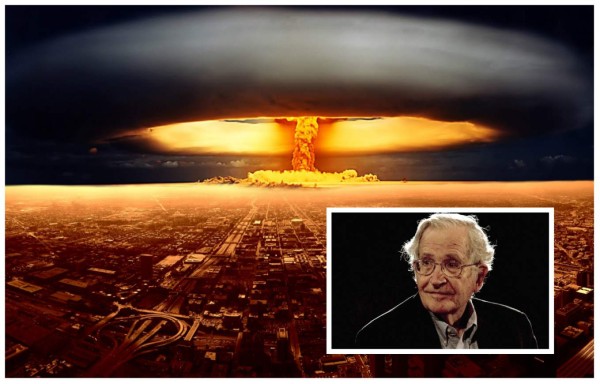 Noam Chomsky alerta contra amenaza nuclear y catástrofe ambiental