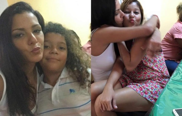 Nathalia Casco se reencuentra con su padre