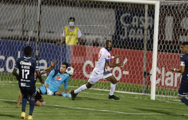 Se reivindicó: El gol de Bengtson en la final Motagua - Olimpia