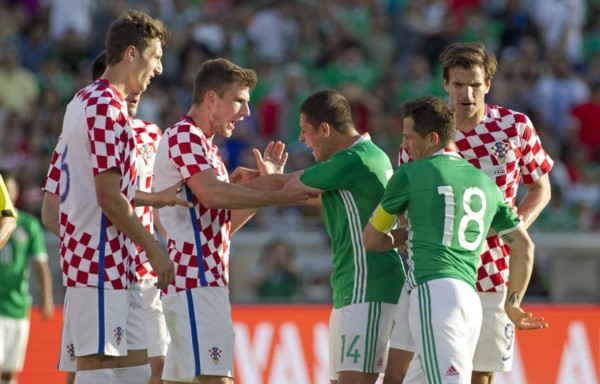 México pierde ante Croacia previo a enfrentar a Honduras en la eliminatoria