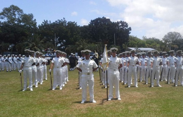 Naval de Honduras conmemora 39 aniversario en La Ceiba