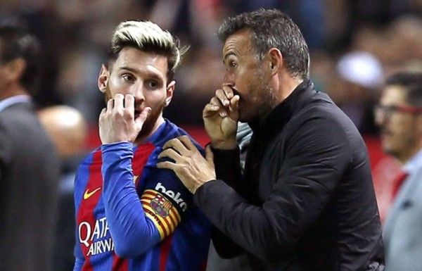 Luis Enrique: 'No me atrevo a decir que Messi renovará'