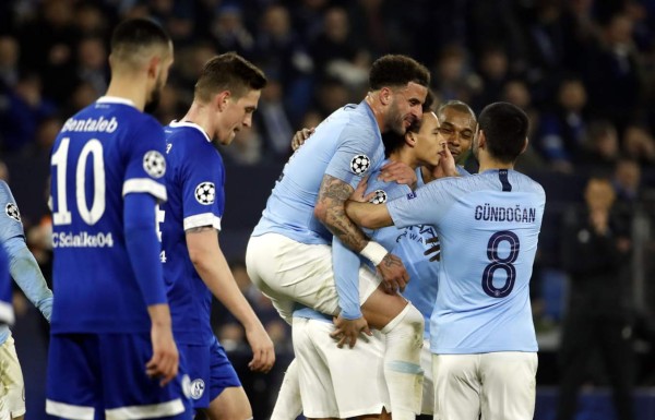 Manchester City remonta al Schalke 04 y se acerca a cuartos de final de la Champions League