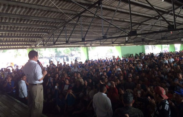 Lanzan en San Pedro programa presidencial 'Mejores familias'