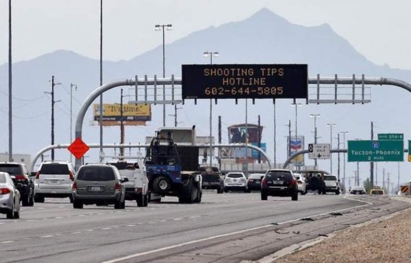 EUA investiga once tiroteos en varias autopistas de Arizona