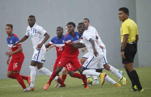 La Sub 20 de Honduras pierde amistoso ante Estados Unidos