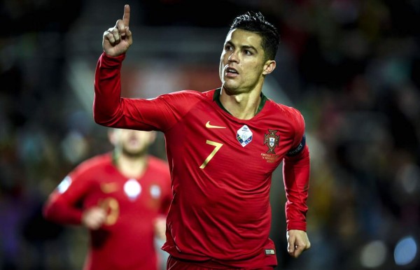 Hat-trick de Cristiano Ronaldo contra Lituania en eliminatoria a la Eurocopa 2020