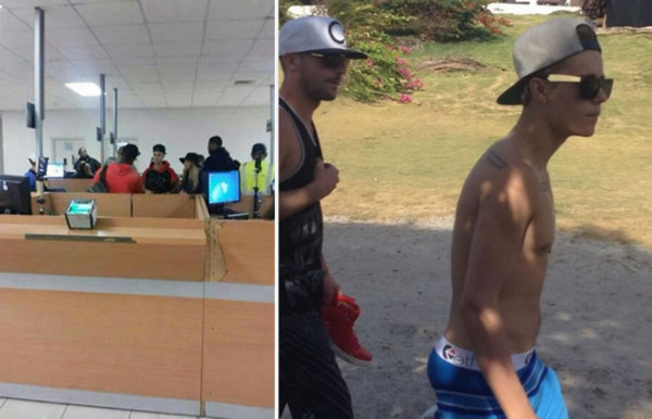 Un problemático Justin Bieber se relaja en Panamá