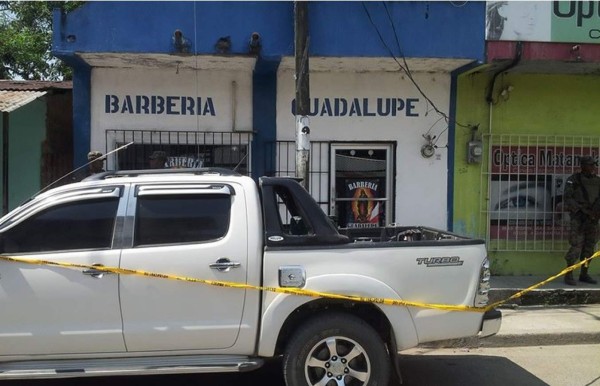 Matan a balazos a dos hombres dentro de barbería en Tocoa