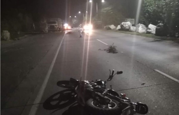 Muere una persona en accidente vehicular en Choloma, Cortés