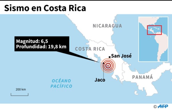 Tres fuertes sismos causaron pánico en Costa Rica y dejaron dos muertos