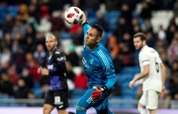 Keylor Navas es baja en el Real Madrid por lesión