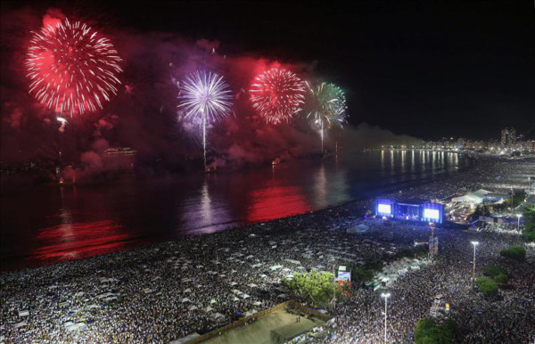 De Río a Nueva York y Sídney, así celebró el mundo el inicio del 2014