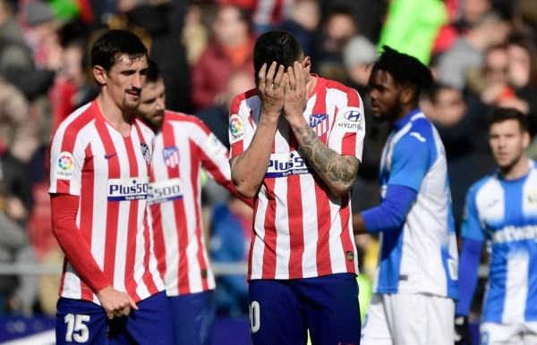 Atlético no puede con el Leganés y extiende su racha negativa