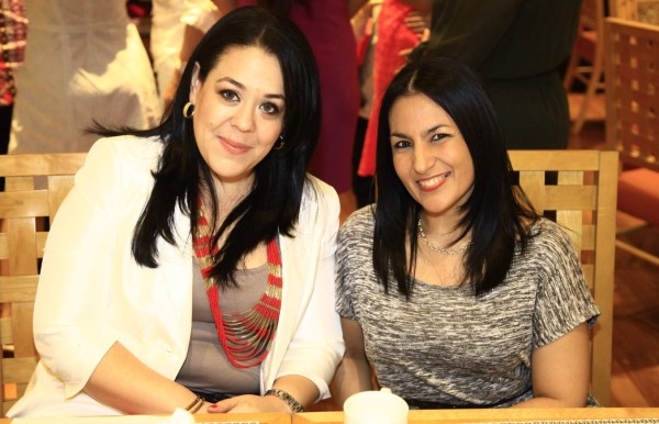 Danella Chavarría y Elena Castillo.