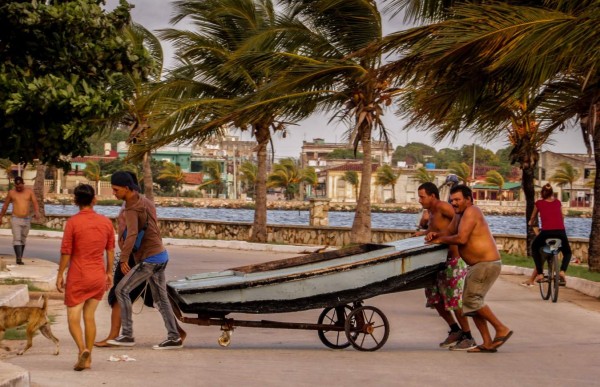 El Malecón de La Habana se blinda contra Irma