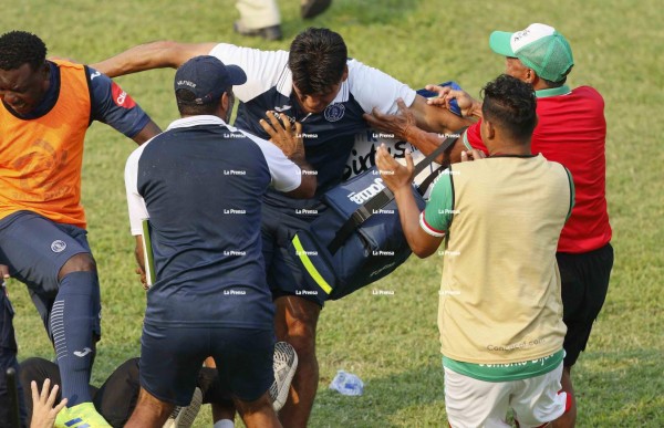 Comisión de Disciplina anuncia castigos tras zafarrancho en el Marathón - Motagua