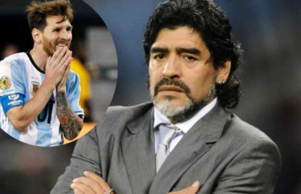 Maradona ataca a Messi: 'No sé si su renuncia fue un montaje'
