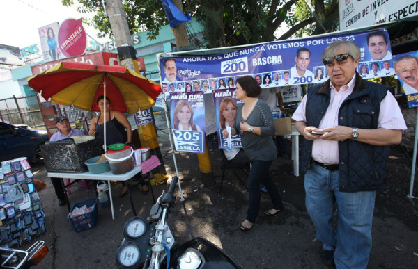 Imágenes curiosas de las elecciones en Honduras
