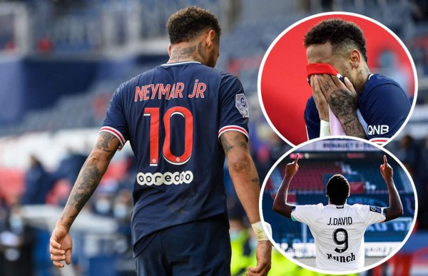 El PSG pierde el liderato de la Ligue 1 contra el Lille y Neymar terminó expulsado