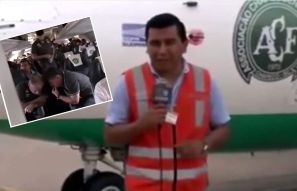 ¡Macabra coincidencia! El Chapecoense promocionó el avión estrellado