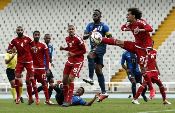 Honduras empató en amistoso contra Emiratos Árabes Unidos y sigue sin ganar en el 2018