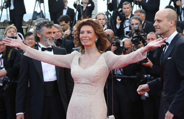 Marion Cotillard y Sophia Loren, duelo de estrellas en Cannes