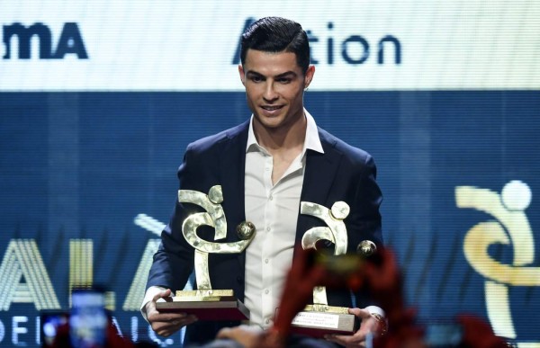 Cristano Ronaldo sí ganó el Balón de Oro, pero el de la Serie A de Italia