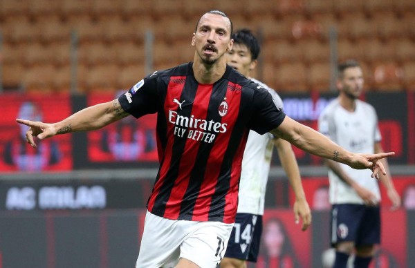 Video: Ibrahimovic se luce con doblete y le da triunfo al Milan en inicio de la Serie A