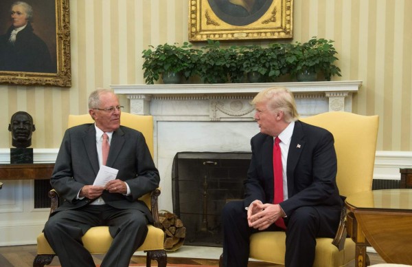 Trump mantiene viaje a Perú pese a renuncia de Kuczynski