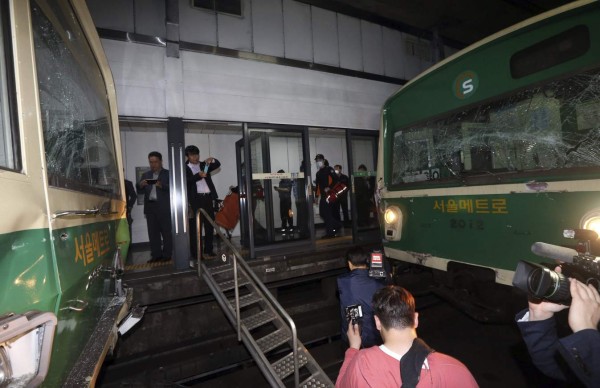Un choque entre dos trenes en el metro de Seúl causa 172 heridos
