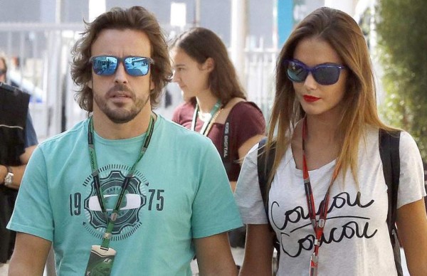 Lara Álvarez lanzó dardo para Alonso antes de aterrizar en Honduras