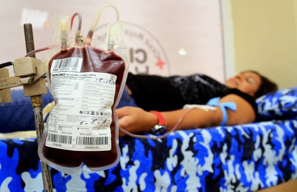 Solo una o dos personas al día donan sangre en San Pedro Sula