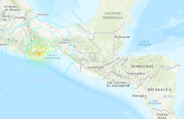 Alerta de tsunami para México, Honduras y Guatemala por sismo de 7,5