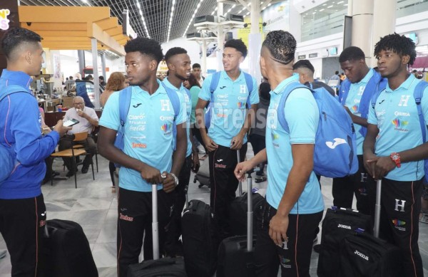 Sub-20 de Honduras viajó a Estados Unidos para disputar el Premundial