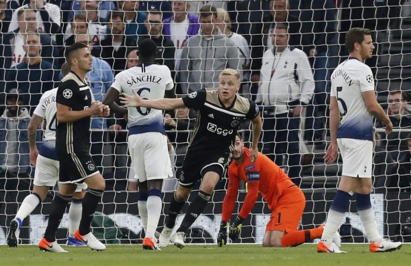 Video: El Ajax vence al Tottenham y acaricia la final de la Champions League