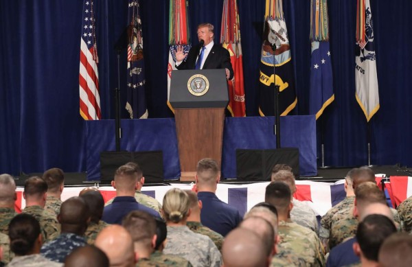 Trump enviará más tropas a Afganistán y descarta retirada