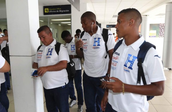 Sub-23 de Honduras partió rumbo a Guatemala