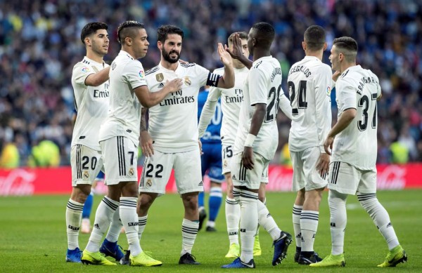 Real Madrid se gusta y endosa media docena al Melilla para avanzar a octavos de la Copa del Rey